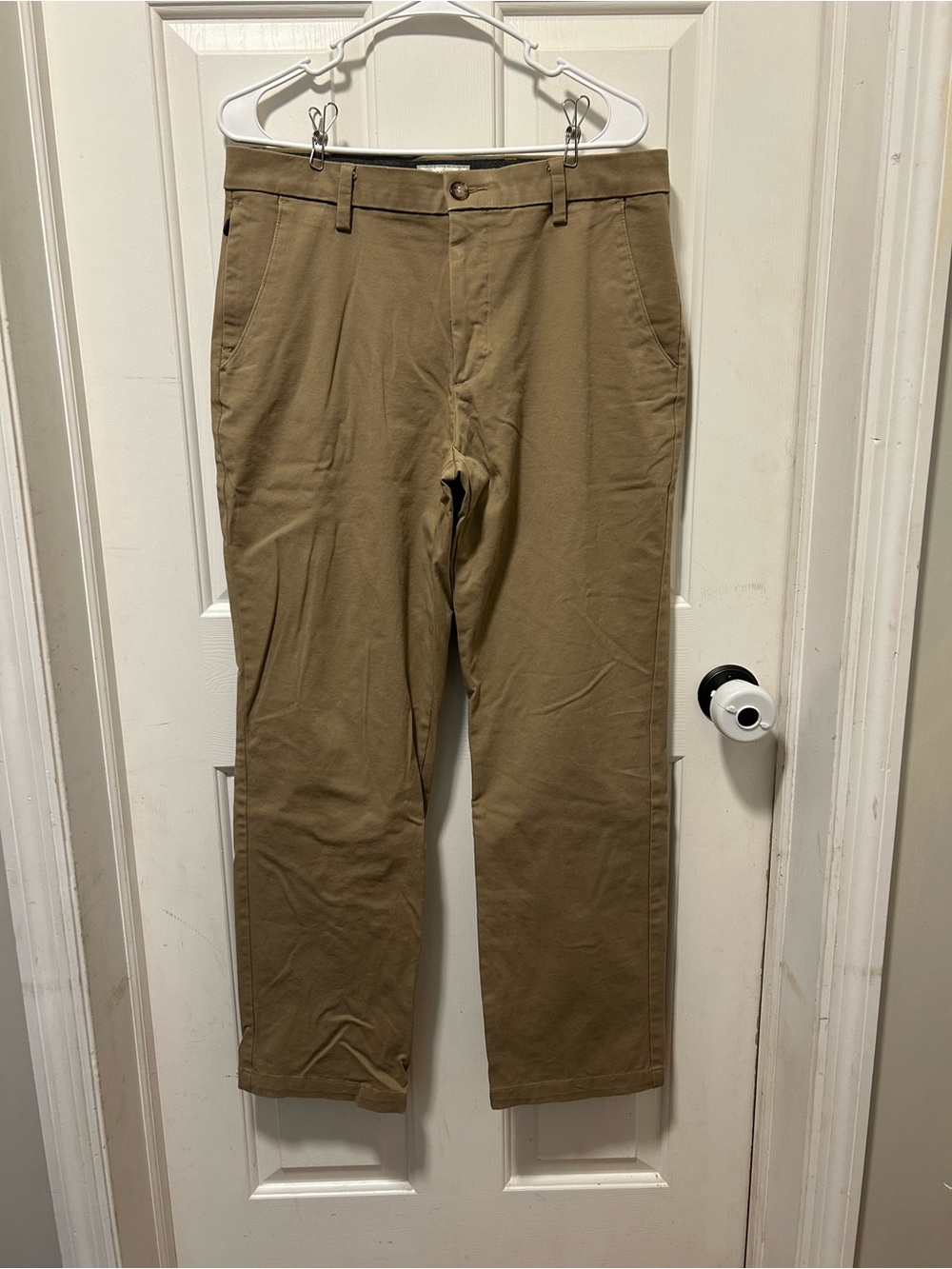 Dockers Men's Tan Straight Fit Pants